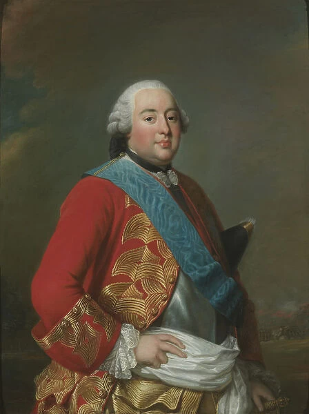 Portrait of Louis Philippe I (1725-1785), Duce de Orleans, ca 1770. Artist: Roslin, Alexander (1718-1793)