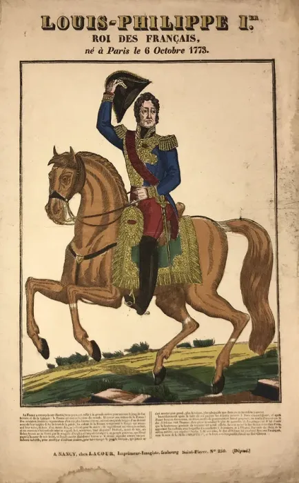 Framed Print : Portrait of Louis Philippe I (1773-1850), King of the French, ca 1834 Framed Print : Portrait of Louis Philippe I (1773-1850), King of the French, ca 1834