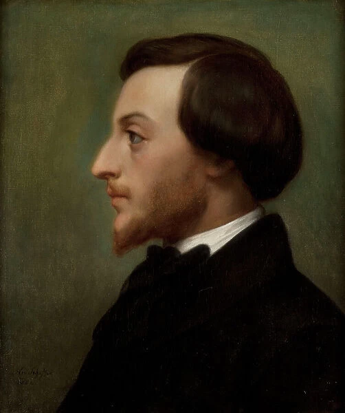 Portrait of Louis Ratisbonne, 1852. Creator: Ary Scheffer