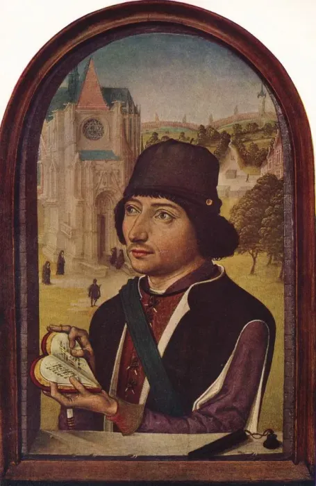 Framed Print : Portrait of Louis XI, c1456-58 Framed Print : Portrait of Louis XI, c1456-58