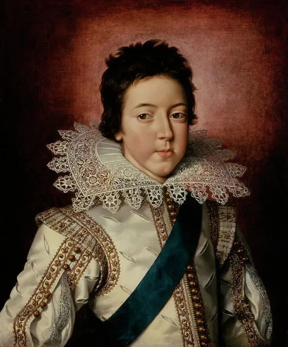 Framed Print : Portrait of Louis XIII, King of France as a Boy, c1616. Creator: Frans Pourbus the Younger Framed Print : Portrait of Louis XIII, King of France as a Boy, c1616. Creator: Frans Pourbus the Younger