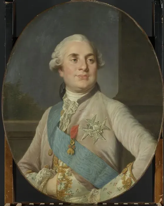 Framed Print : Portrait of Louis XVI, King of France, c.1777-c.1789. Creator: Workshop of Joseph Duplessis Framed Print : Portrait of Louis XVI, King of France, c.1777-c.1789. Creator: Workshop of Joseph Duplessis