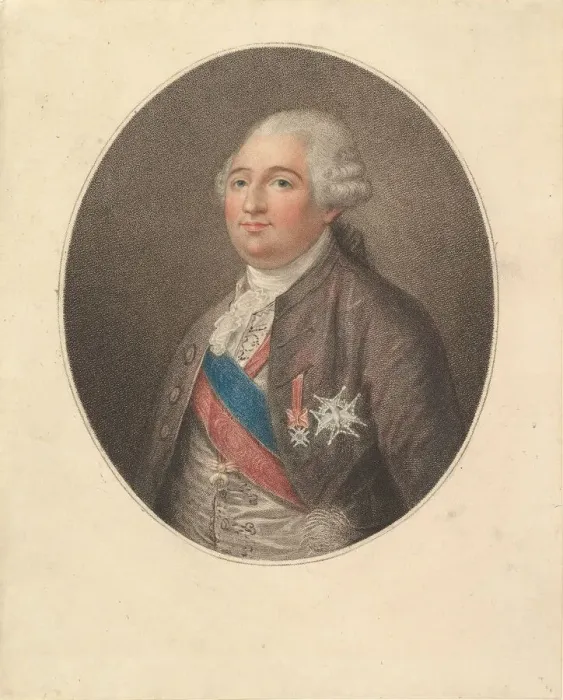 Framed Print : Portrait of Louis XVI, late 18th century. Creator: Unknown Framed Print : Portrait of Louis XVI, late 18th century. Creator: Unknown