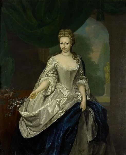 Portrait of Louise Christina Trip, c.1710-c.1750. Creator: Jan Abel Wassenbergh