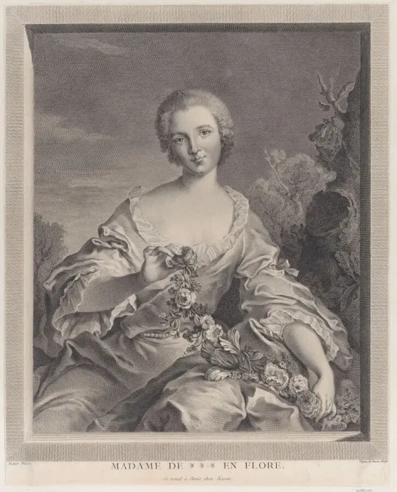 Framed Print : Portrait of Louise Henriette de Bourbon Conti as Flora, 1766-1805 Framed Print : Portrait of Louise Henriette de Bourbon Conti as Flora, 1766-1805