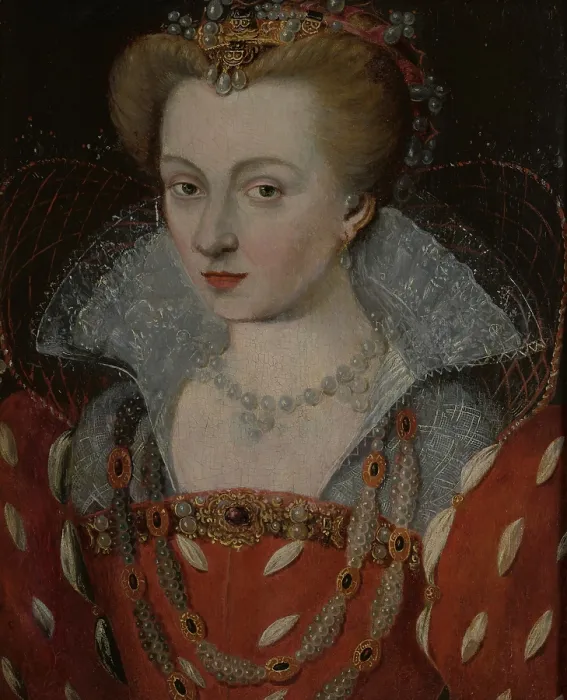 Framed Print : Portrait of Louise of Lorraine (1553-1601), after 1575. Creator: Unknown Framed Print : Portrait of Louise of Lorraine (1553-1601), after 1575. Creator: Unknown