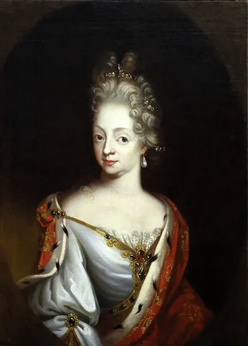 Framed Print : Portrait of Louise of Mecklenburg-Güstrow (1667-1721), Queen of Denmark... 2nd Half of 18th cen. Creator: Anonymous Framed Print : Portrait of Louise of Mecklenburg-Güstrow (1667-1721), Queen of Denmark... 2nd Half of 18th cen. Creator: Anonymous