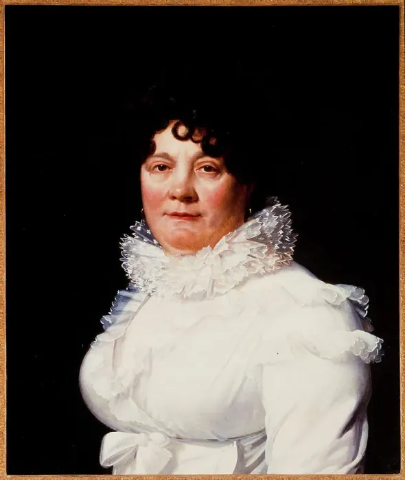 Framed Print : Portrait of Louise-Rosalie Dugazon, born Lefevre (1755-1821), singer, c1810. Creator: Henri-Francois Riesener Framed Print : Portrait of Louise-Rosalie Dugazon, born Lefevre (1755-1821), singer, c1810. Creator: Henri-Francois Riesener