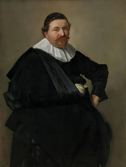 Framed Print : Portrait of Lucas de Clercq, c.1635. Creator: Frans Hals Framed Print : Portrait of Lucas de Clercq, c.1635. Creator: Frans Hals