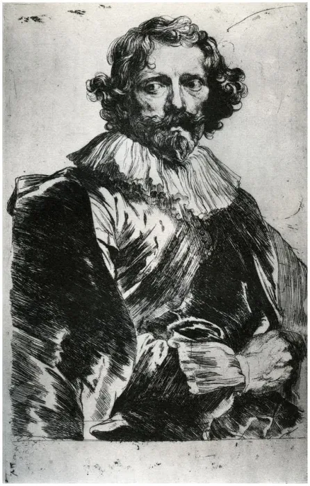 Framed Print : Portrait of Lucas Vorsterman, 1627-1632 (1958) Framed Print : Portrait of Lucas Vorsterman, 1627-1632 (1958)
