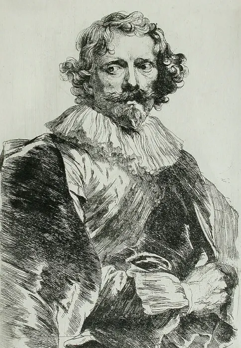 Framed Print : Portrait of Lucas Vorsterman, between circa 1626 and circa 1632. Creator: Anthony van Dyck Framed Print : Portrait of Lucas Vorsterman, between circa 1626 and circa 1632. Creator: Anthony van Dyck