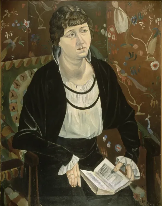 Framed Print : Portrait of Lucie Kahnweiler, 1913. Creator: Andre Derain Framed Print : Portrait of Lucie Kahnweiler, 1913. Creator: Andre Derain