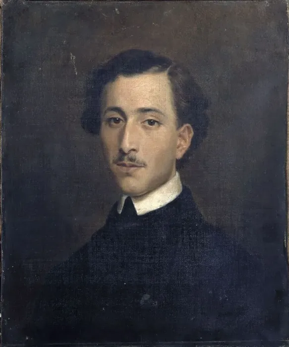 Framed Print : Portrait of Lucien-Anatole Prévost-Paradol (1829-1870), journalist and diplomat, c1829-1870. Creator: Unknown Framed Print : Portrait of Lucien-Anatole Prévost-Paradol (1829-1870), journalist and diplomat, c1829-1870. Creator: Unknown