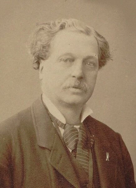 Portrait of Lucien Petipa (1815-1898), c. 1870. Creator: Photo studio Philippon