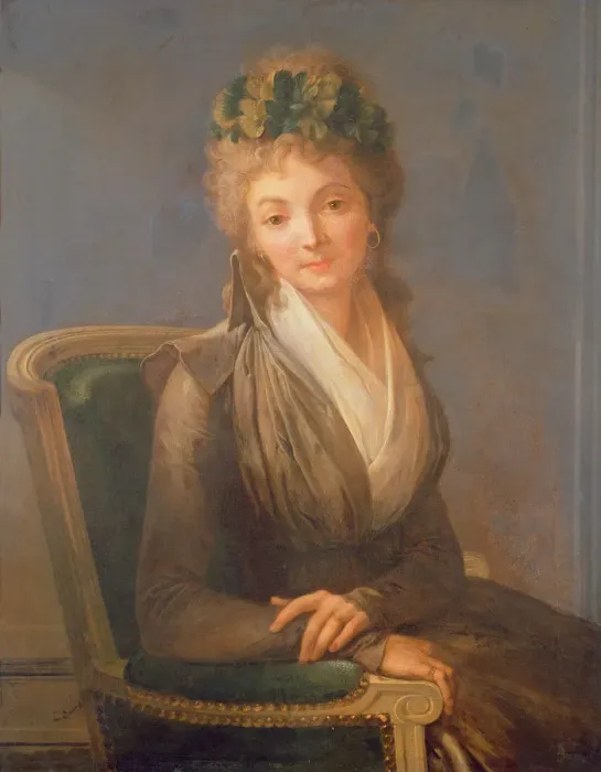 Framed Print : Portrait of Lucile Desmoulins, nee Duplessis (1770-1794), 1794. Artist: Boilly, Louis-Leopold (1761-1845) Framed Print : Portrait of Lucile Desmoulins, nee Duplessis (1770-1794), 1794. Artist: Boilly, Louis-Leopold (1761-1845)
