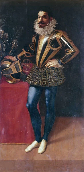 Portrait of Lucio Foppa, ca. 1587-1596. Creator: Figino, Giovanni Ambrogio (1548-1608)