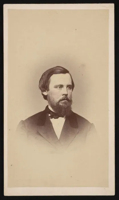 Framed Print : Portrait of Lucius Eugene Chittenden (1824-1900), Circa 1860s. Creator: Unknown Framed Print : Portrait of Lucius Eugene Chittenden (1824-1900), Circa 1860s. Creator: Unknown