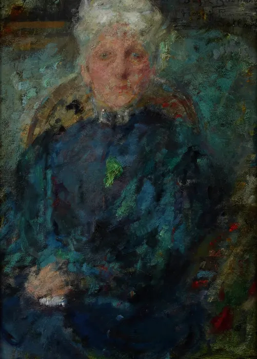Framed Print : Portrait of Lucja Detloff, 1917. Creator: Olga Boznanska Framed Print : Portrait of Lucja Detloff, 1917. Creator: Olga Boznanska