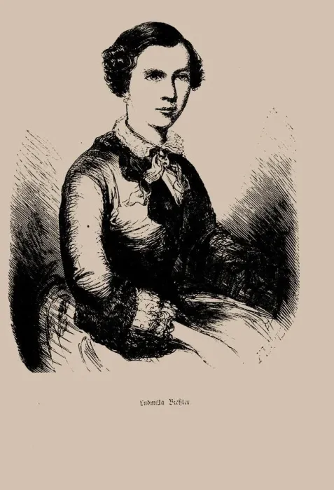 Framed Print : Portrait of Ludmilla Biehler (1834-1890), 1850 Framed Print : Portrait of Ludmilla Biehler (1834-1890), 1850