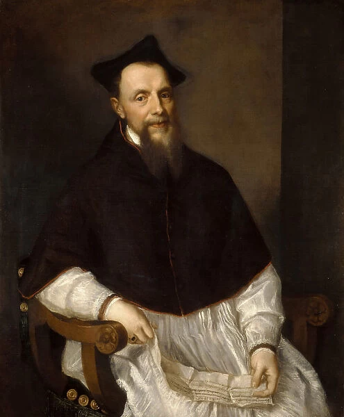 Portrait of Ludovico Beccadelli (1501-1572), Bishop of Bologna, 1552