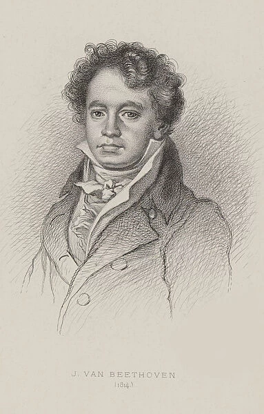 Portrait of Ludwig van Beethoven (1770-1827), ca 1820