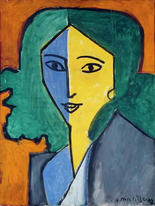 Framed Print : Portrait of Lydia Delectorskaya, 1947. Creator: Henri Matisse. Portrait of Lydia Delectorskaya, 1947. Creator: Henri Matisse Framed Print : Portrait of Lydia Delectorskaya, 1947. Creator: Henri Matisse. Portrait of Lydia Delectorskaya, 1947. Creator: Henri Matisse