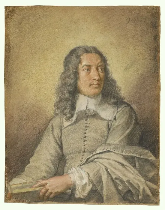 Framed Print : Portrait of M. Quatrehomme du Lys, 1657. Creator: Charles le Brun Framed Print : Portrait of M. Quatrehomme du Lys, 1657. Creator: Charles le Brun