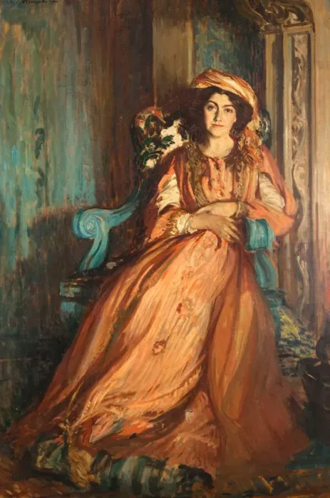 Framed Print : Portrait of Mabel Dodge Luhan (1879-1962) at the Villa Curonia near Florence, 1911 Framed Print : Portrait of Mabel Dodge Luhan (1879-1962) at the Villa Curonia near Florence, 1911