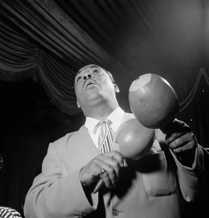Framed Print : Portrait of Machito, Glen Island Casino, New York, N.Y. ca. July 1947. Creator: William Paul Gottlieb Framed Print : Portrait of Machito, Glen Island Casino, New York, N.Y. ca. July 1947. Creator: William Paul Gottlieb
