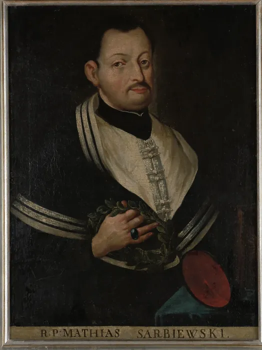 Framed Print : Portrait of Maciej Kazimierz Sarbiewski (1595-1640), between 1625-1650. Creator: Unknown Framed Print : Portrait of Maciej Kazimierz Sarbiewski (1595-1640), between 1625-1650. Creator: Unknown