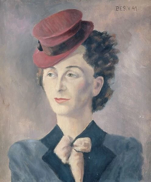 Portrait of Madam Ursula Jannink-Veraguth, 1941. Creator: Unknown