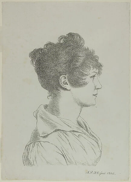 Portrait of Madame Adelaide, 1806. Creator: Antoine Philippe d'Orléans