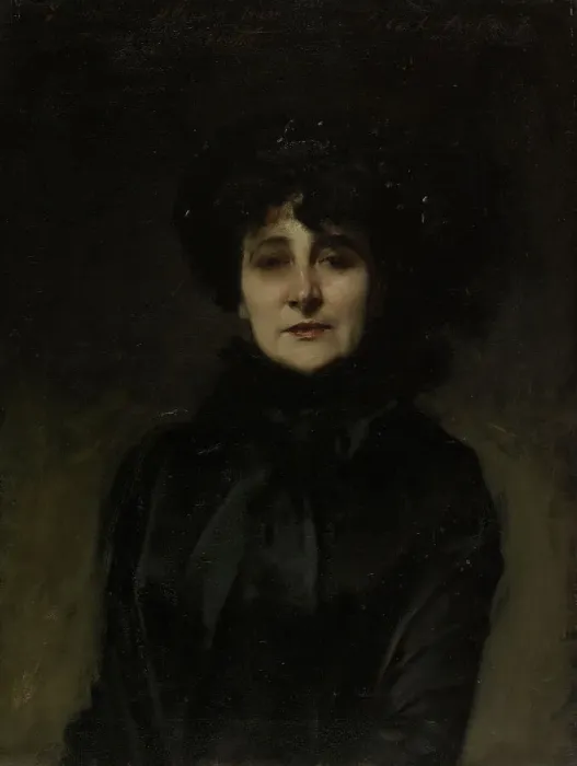 Framed Print : Portrait of Madame Allouard-Jouan, c.1882. Creator: John Singer Sargent Framed Print : Portrait of Madame Allouard-Jouan, c.1882. Creator: John Singer Sargent
