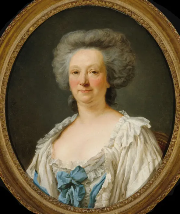 Framed Print : Portrait of Madame Geoffrin (1699-1777), 1787. Creator: Colson Framed Print : Portrait of Madame Geoffrin (1699-1777), 1787. Creator: Colson