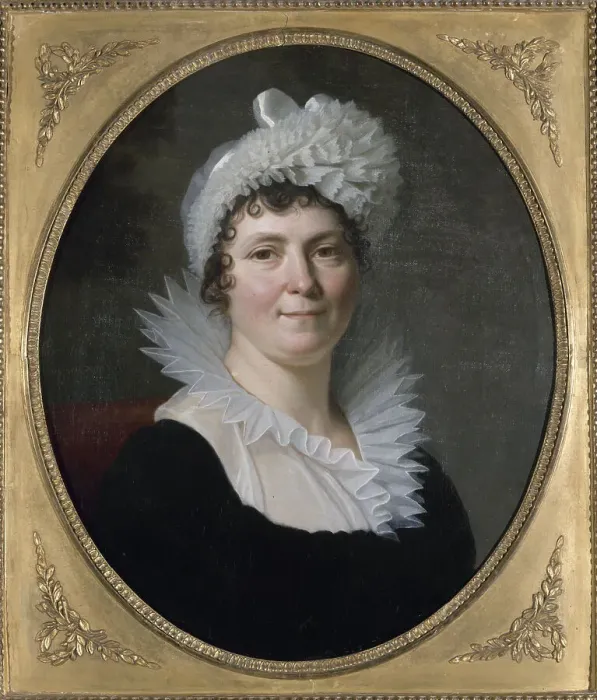 Framed Print : Portrait of Madame Gohier, 1805. Creator: Jacques Augustin Pajou Framed Print : Portrait of Madame Gohier, 1805. Creator: Jacques Augustin Pajou