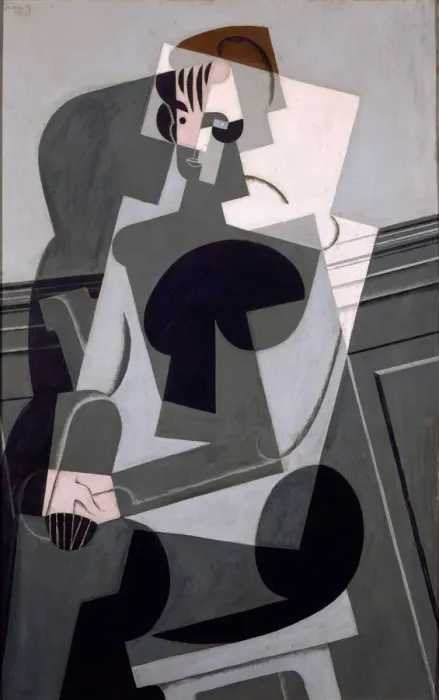 Framed Print : Portrait de Madame Josette Gris, 1916. Artist: Gris, Juan (1887-1927) Framed Print : Portrait de Madame Josette Gris, 1916. Artist: Gris, Juan (1887-1927)