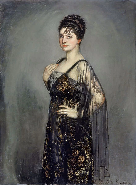 Portrait de Madame Louis Rosenau, c.1913. Creator: Antonio de La Gandara