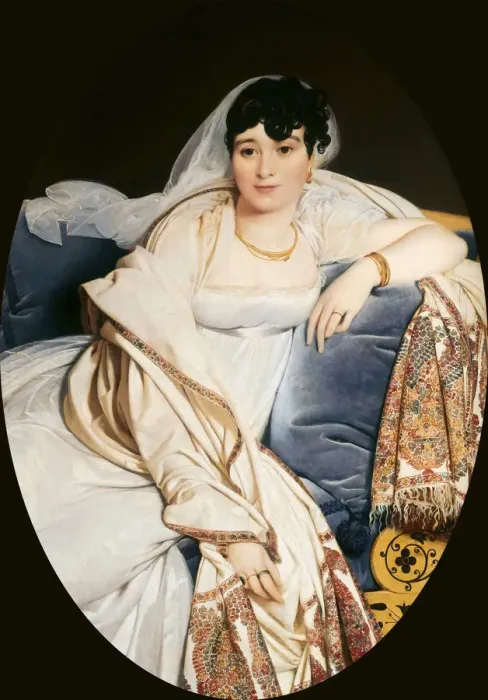 Framed Print : Portrait of Madame Riviere, 1805 Framed Print : Portrait of Madame Riviere, 1805