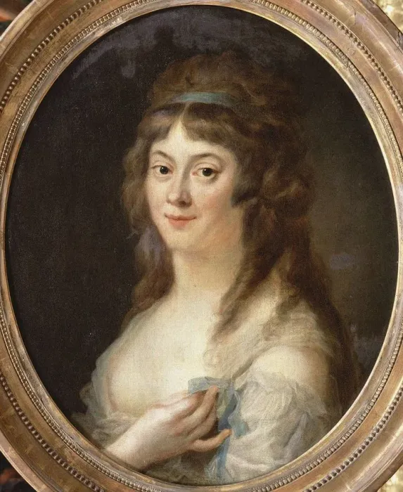 Framed Print : Portrait of Madame Roland (1754-1793), 1792. Artist: Heinsius, Johann Julius (1740-1812) Framed Print : Portrait of Madame Roland (1754-1793), 1792. Artist: Heinsius, Johann Julius (1740-1812)