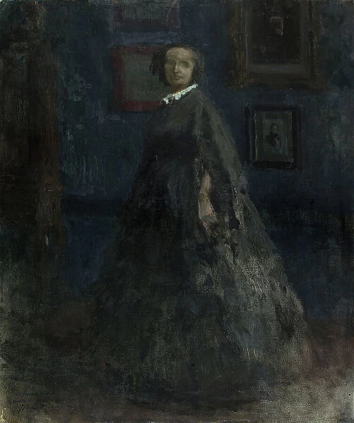 Portrait de Madame Victor Hugo. Creator: Georges-Victor Hugo