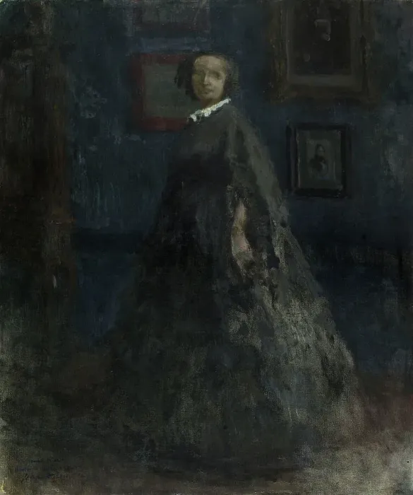 Framed Print : Portrait de Madame Victor Hugo. Creator: Georges-Victor Hugo Framed Print : Portrait de Madame Victor Hugo. Creator: Georges-Victor Hugo