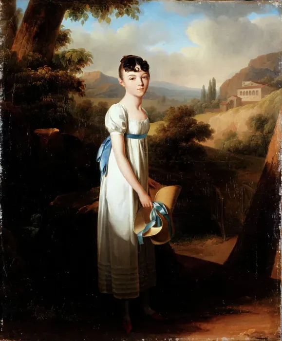 Framed Print : Portrait de Mademoiselle Athénaïs d'Albenas, 1807. Creator: Louis Leopold Boilly Framed Print : Portrait de Mademoiselle Athénaïs d'Albenas, 1807. Creator: Louis Leopold Boilly