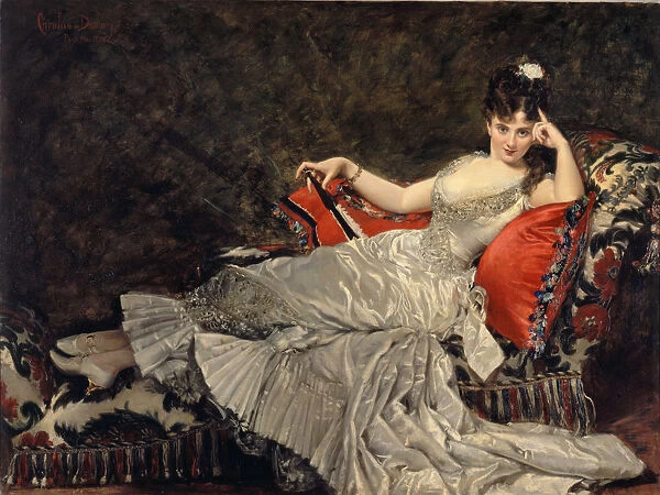 Portrait of Mademoiselle de Lancey. Artist: Carolus-Duran, Charles Emile Auguste (1837-1917)