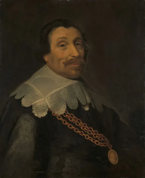Framed Print : Portrait of Maerten Harpertsz Tromp (1597-1653), after 1640. Creator: Workshop of Michiel Jansz van Mierevelt Framed Print : Portrait of Maerten Harpertsz Tromp (1597-1653), after 1640. Creator: Workshop of Michiel Jansz van Mierevelt