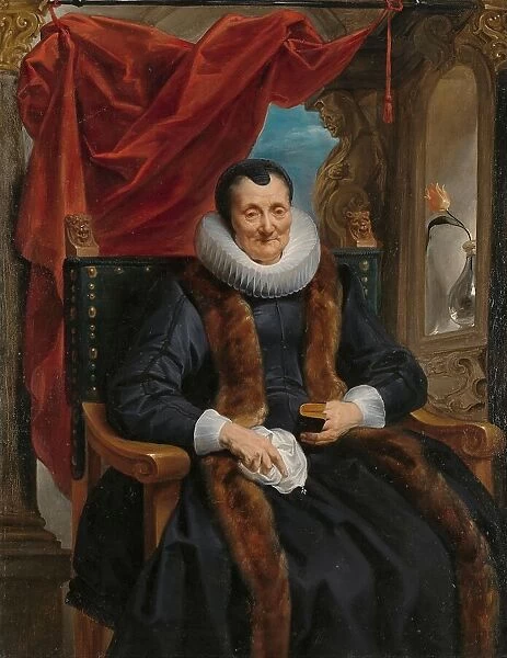 Portrait of Magdalena de Cuyper, c.1635-c.1636. Creator: Jacob Jordaens