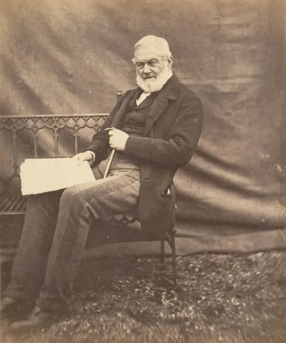 Framed Print : Portrait of Major Anderson, ca. 1856-59. Creator: Horatio Ross Framed Print : Portrait of Major Anderson, ca. 1856-59. Creator: Horatio Ross