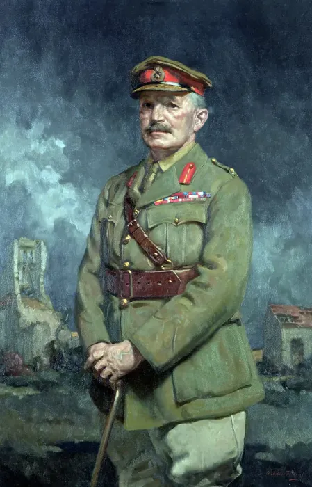 Framed Print : Portrait of Major-General Sir Andrew Russell, 1937. Creator: Archibald Frank Nicoll Framed Print : Portrait of Major-General Sir Andrew Russell, 1937. Creator: Archibald Frank Nicoll