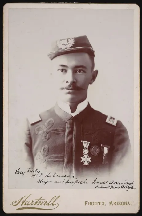 Framed Print : Portrait of Major Herbert Fulwiler Robinson (1865-1956), Between 1893 and 1897 Framed Print : Portrait of Major Herbert Fulwiler Robinson (1865-1956), Between 1893 and 1897