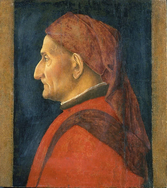 Portrait of a Man, 1450. Artist: Mantegna, Andrea (1431-1506)
