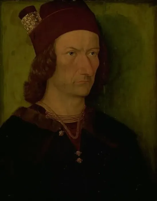 Framed Print : Portrait of a Man, 1472. Creator: Unknown Framed Print : Portrait of a Man, 1472. Creator: Unknown
